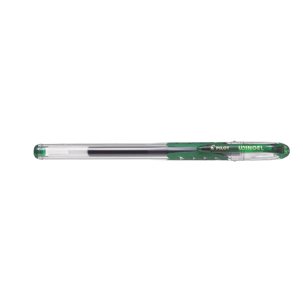bl-wg7 wingel gel ink rollerball pen - 0.7mm - green