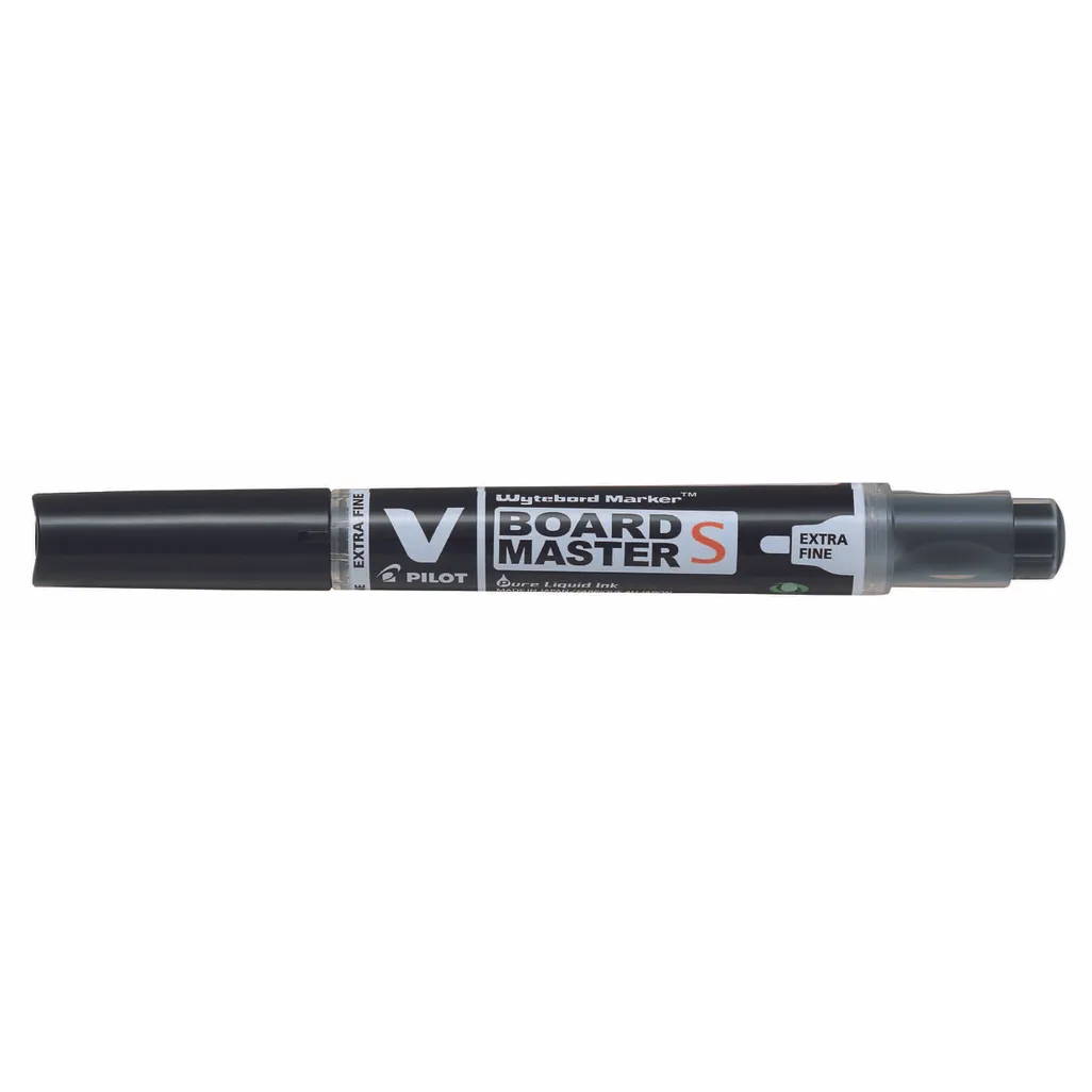 v board slim whiteboard marker - 1.3mm - black