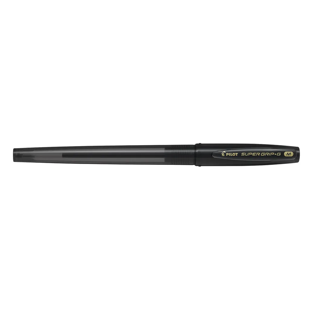 bps-gp super grip g ballpoint pen - 1.0mm - black