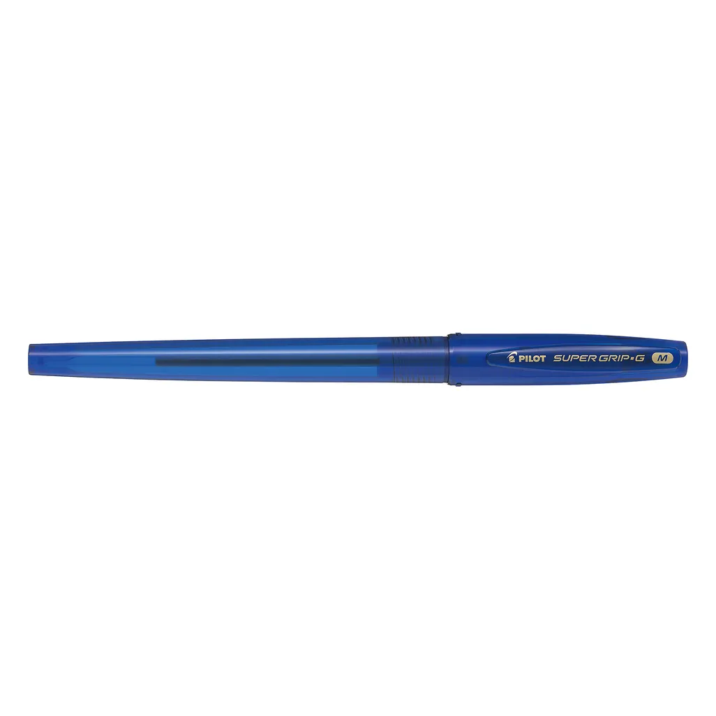 bps-gp super grip g ballpoint pen - 1.0mm - blue