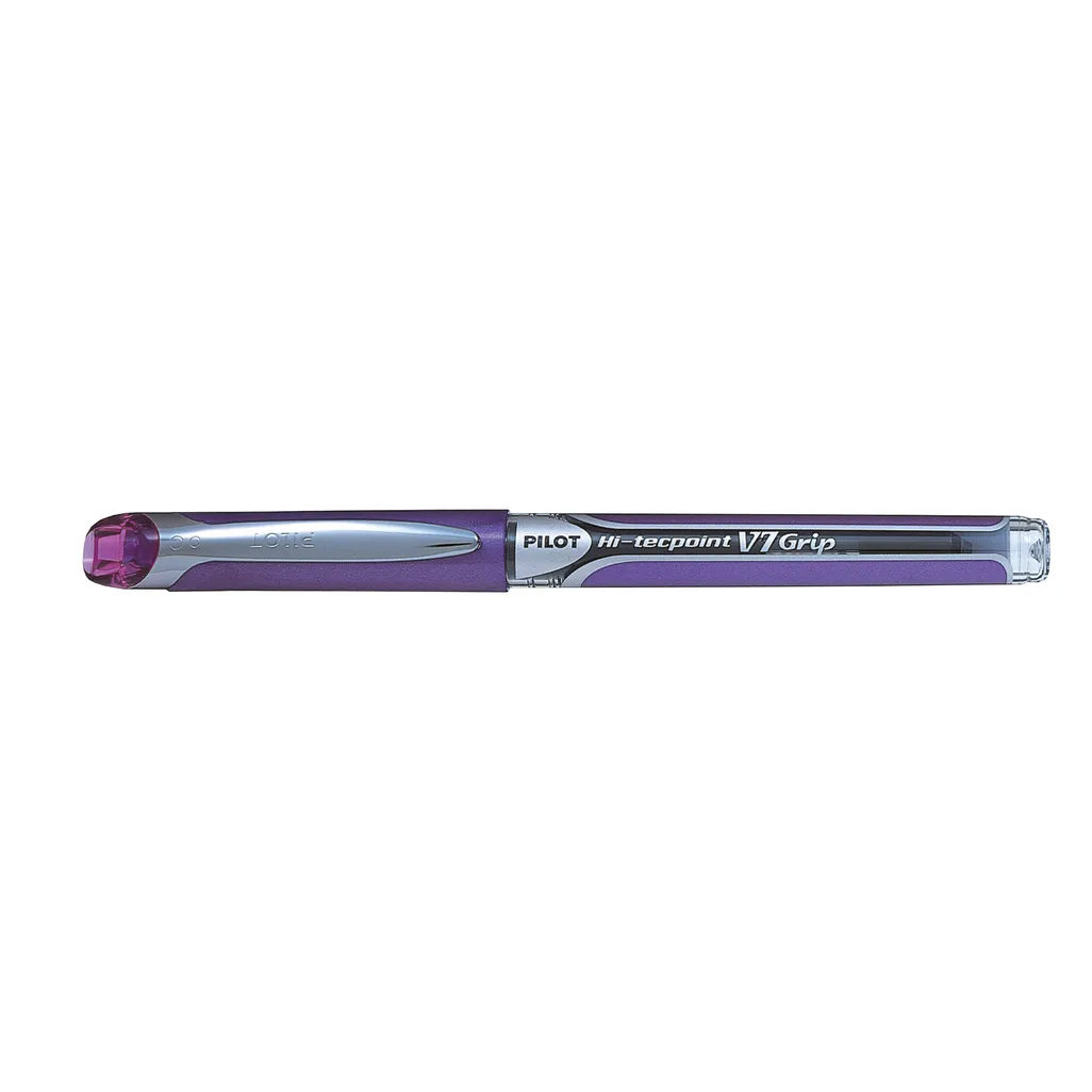 bxgpn v7 liquid ink needle point rollerball pen - 0.7mm - violet