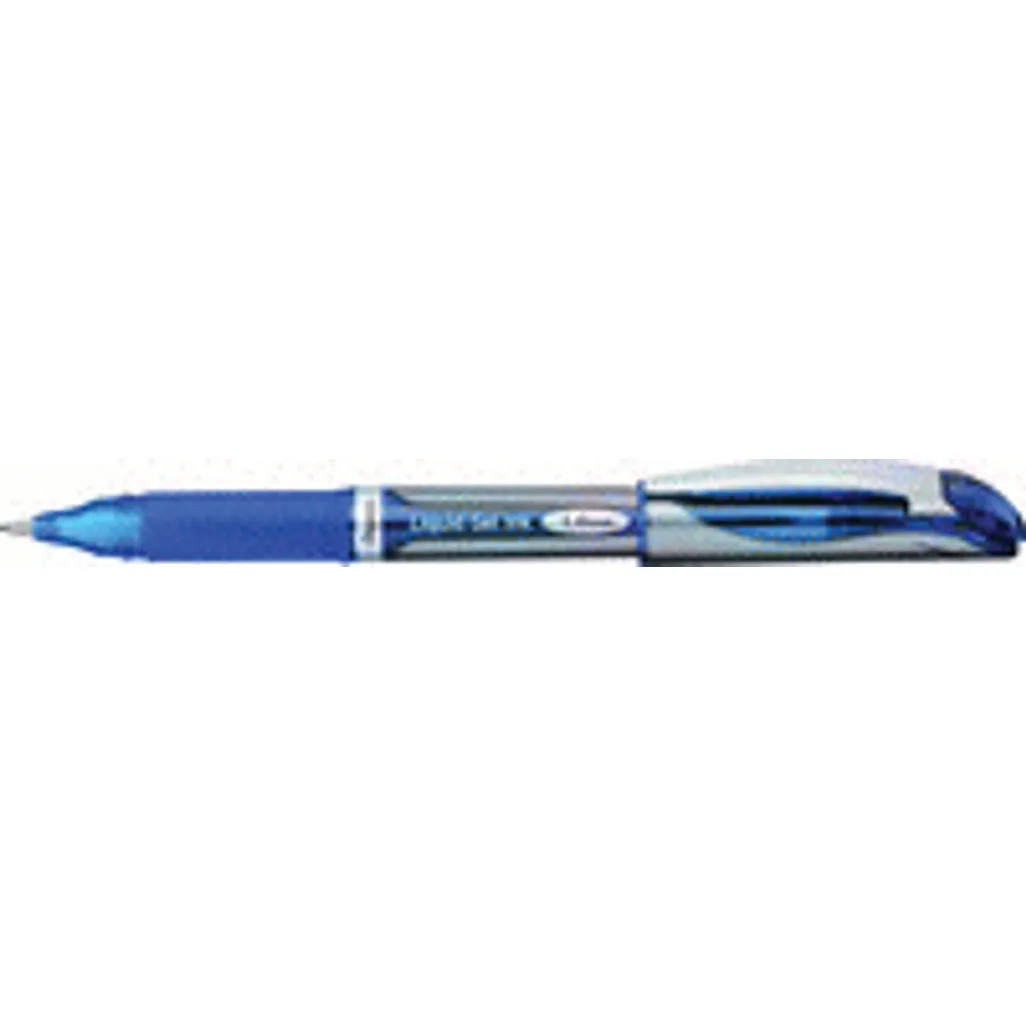 energel metal tip refillable rollerball pen - 1.0mm - blue