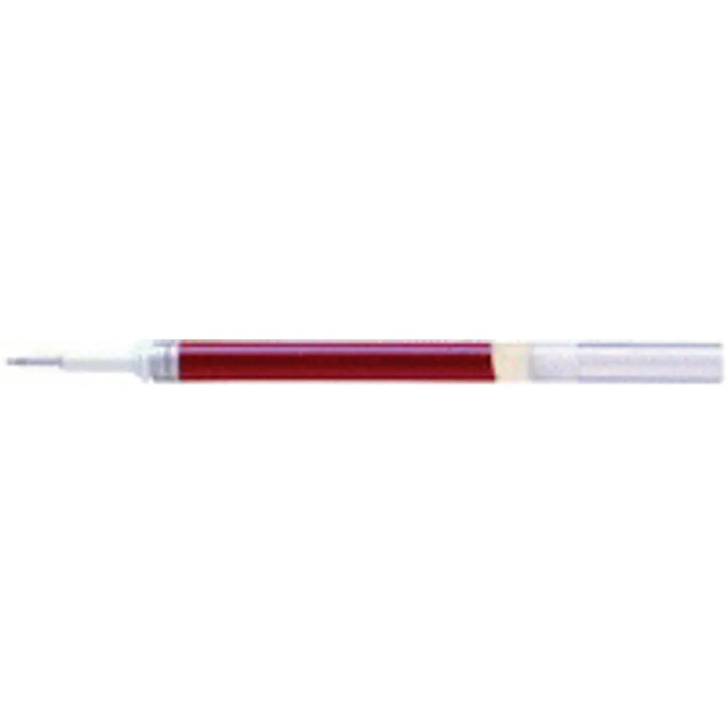 energel metal tip refillable rollerball pen - 0.7mm refill - red