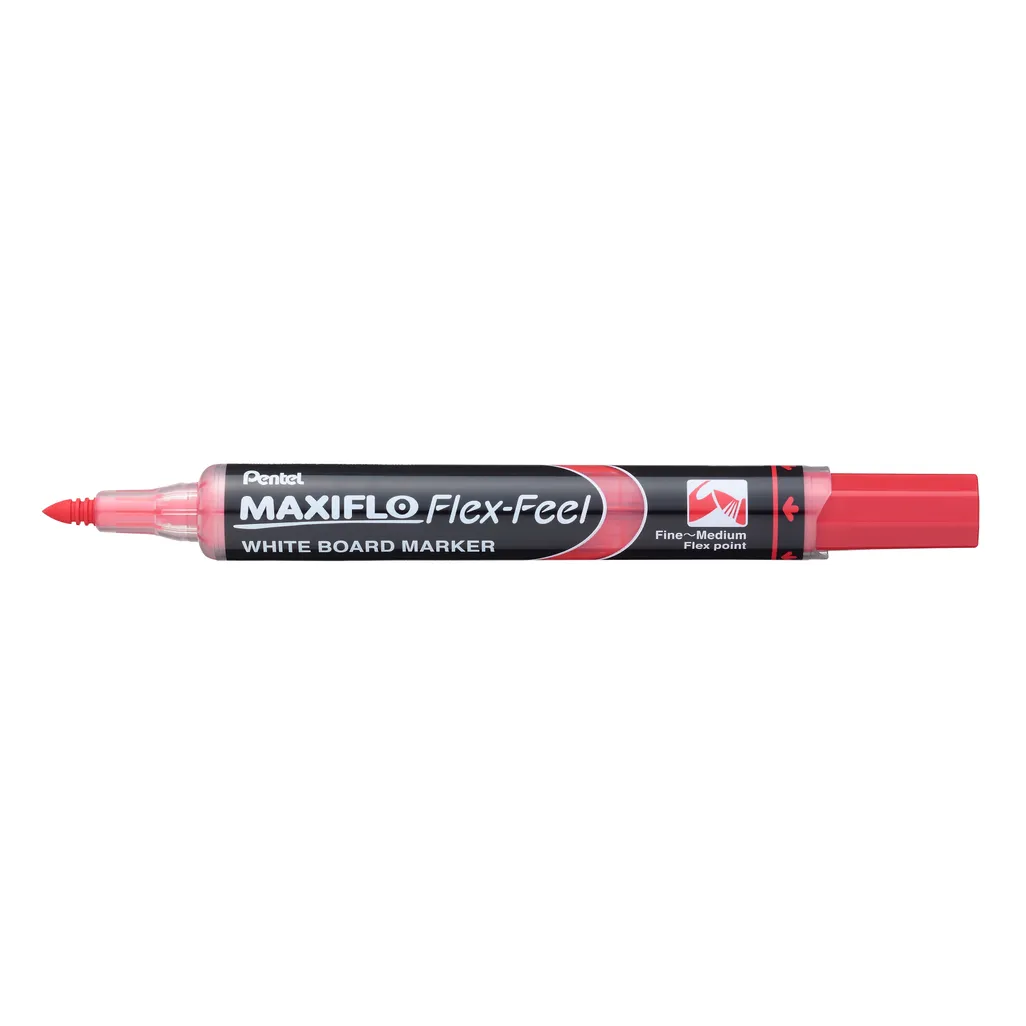 maxiflo "pump-it!" whiteboard marker - 4.0mm - red