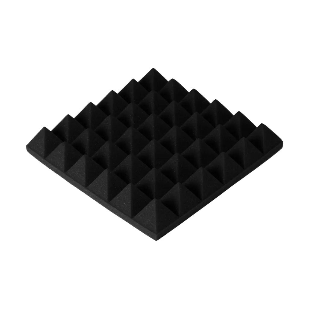 accoustic pyramid panel - 300 x 300mm - black