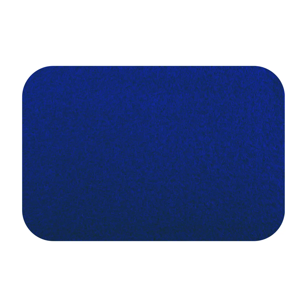 adhesive frameless pin boards - 450 x 300mm - royal blue