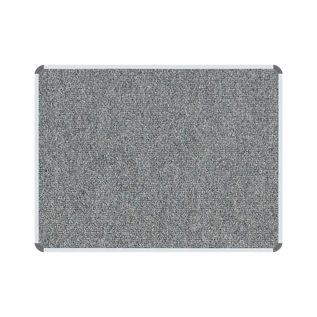 aluminium frame bulletin boards - 900 x 900mm - laurel grey