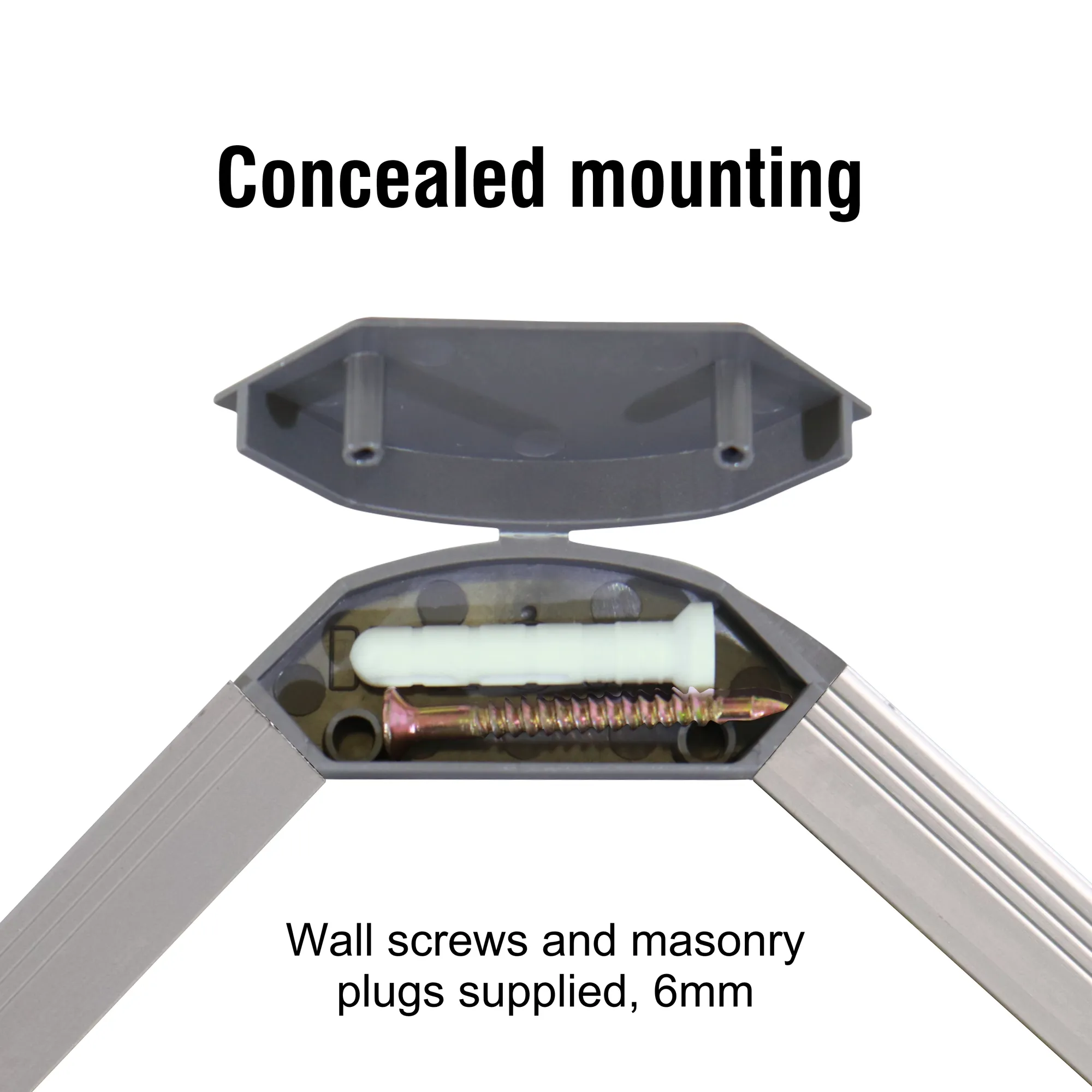 aluminium frame info boards 1800 x 900mm black PMB Office National