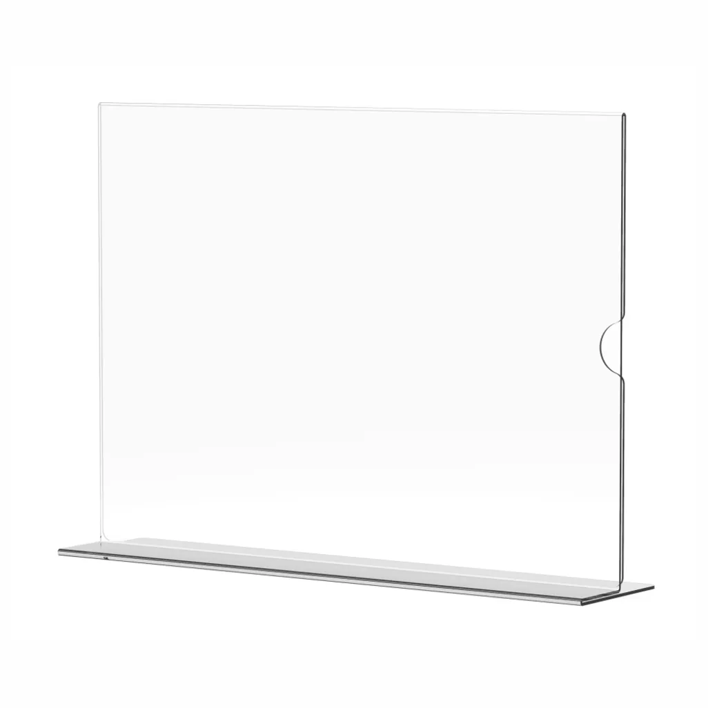 acrylic display holders - double sided landscape