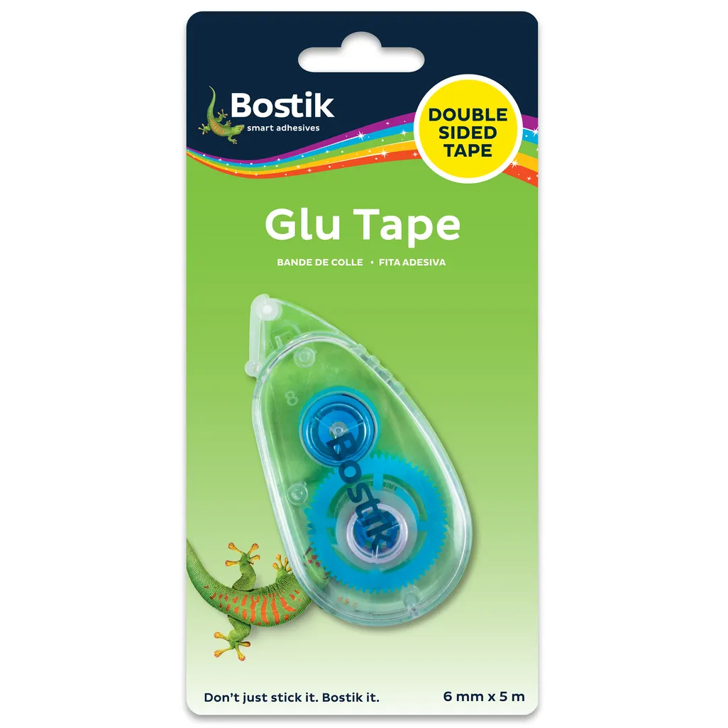 double-sided glu tape - 6mm x 5m - clear