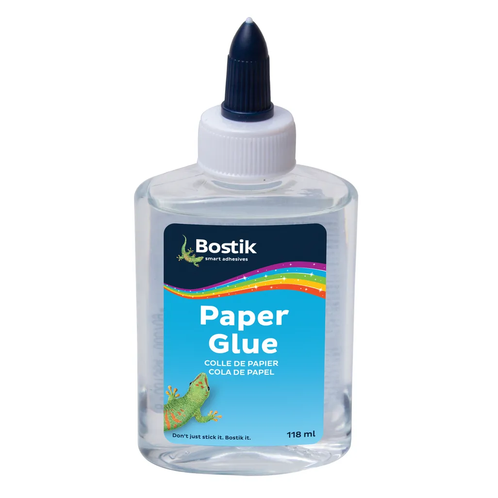 clear paper glue - 118ml