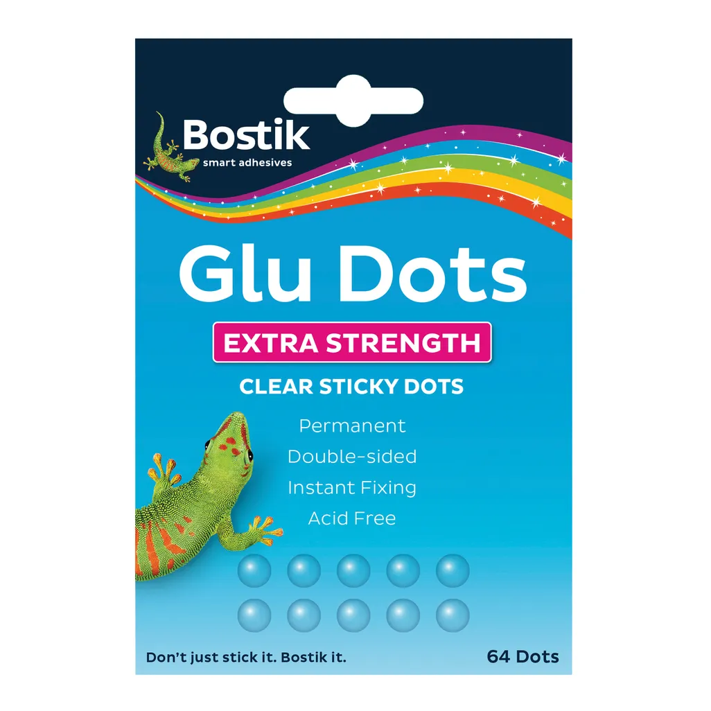 glue dots - extra strength - clear