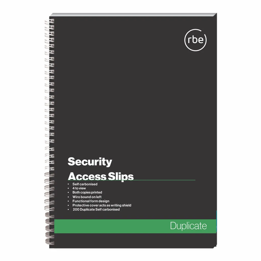 security access control books - a4