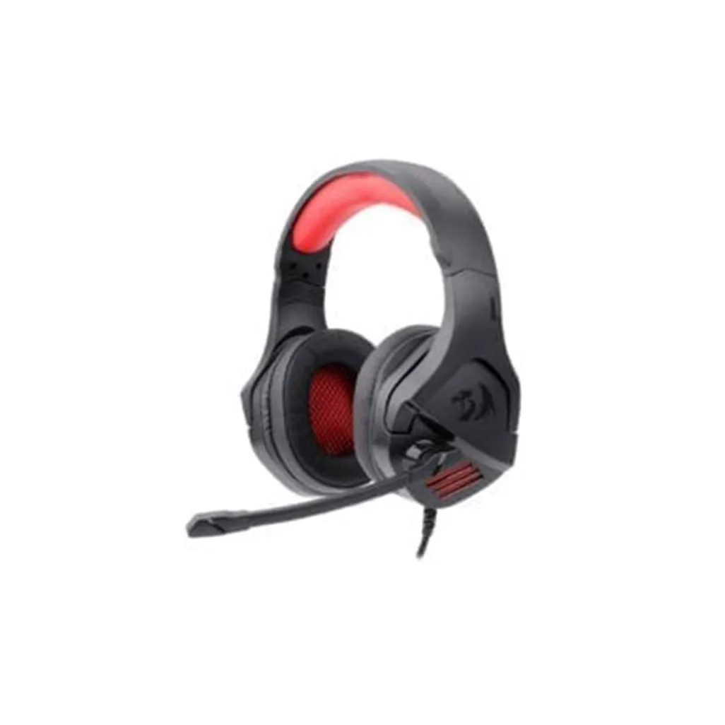 headphones - theseus - black & red