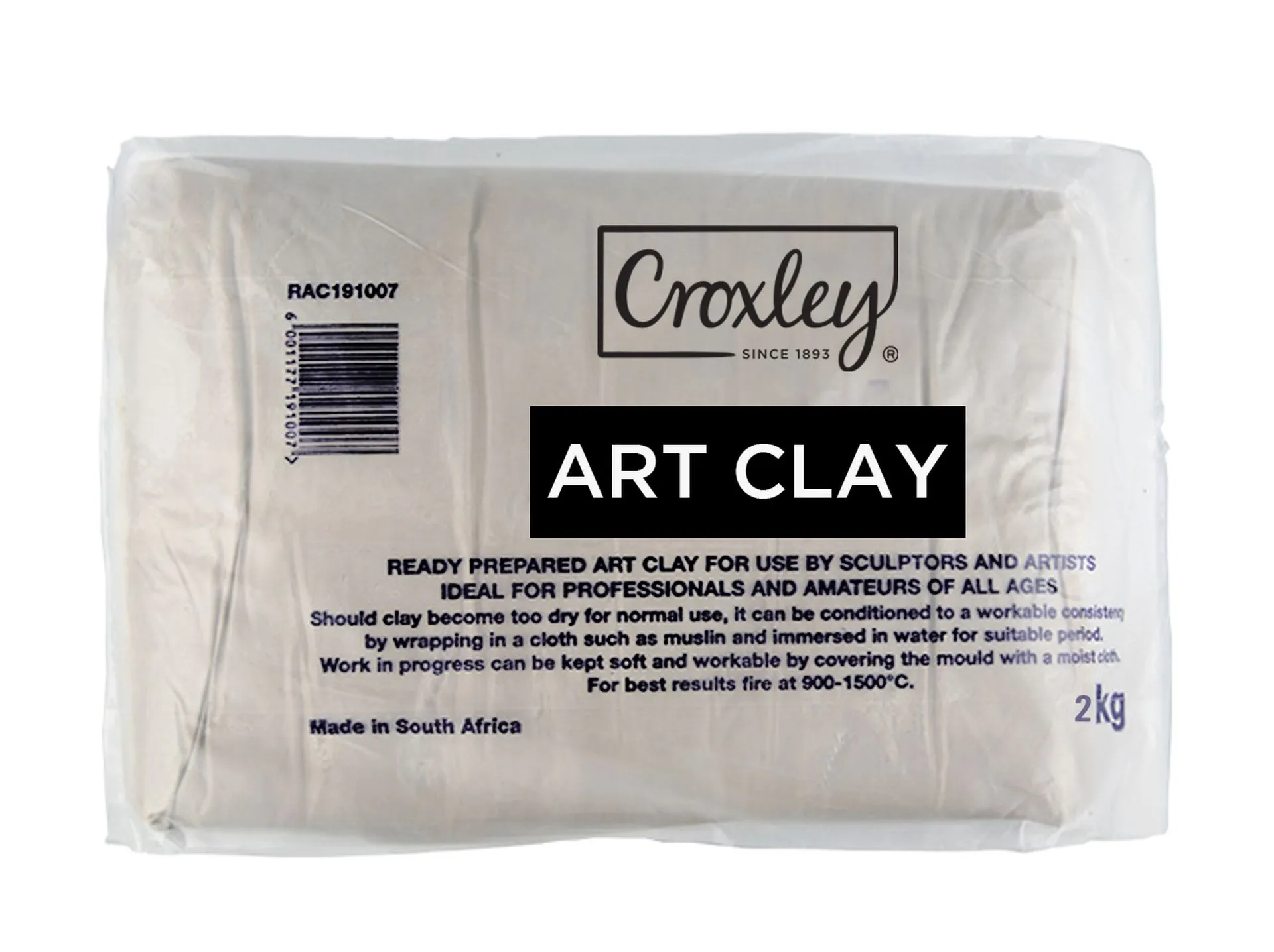 MAD CLAY - AIR DRY - WHITE (2kg)