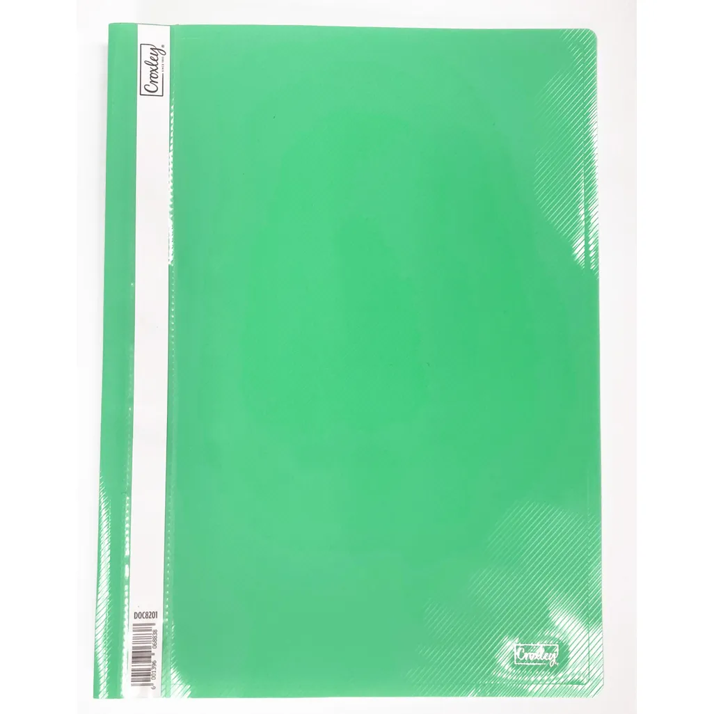 a4 quotation folders - green
