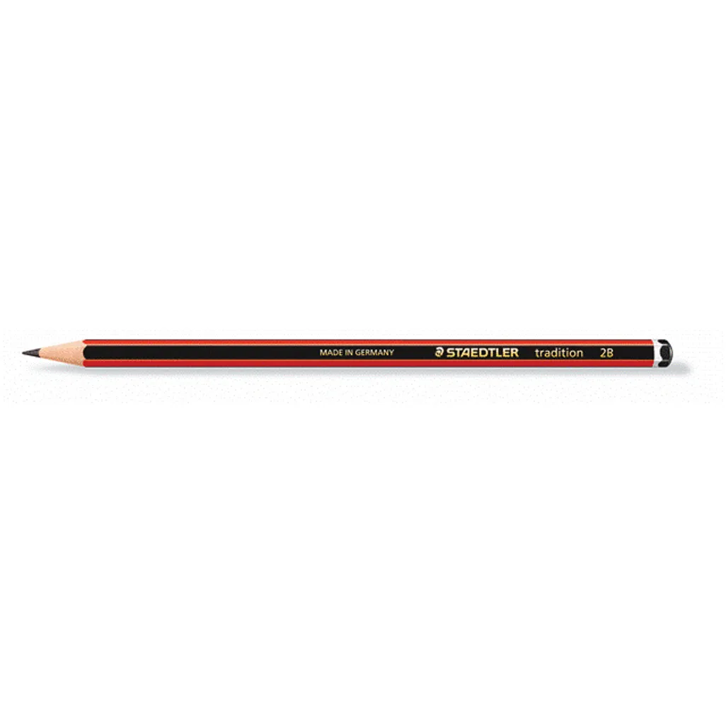 tradition black lead pencils - 2b