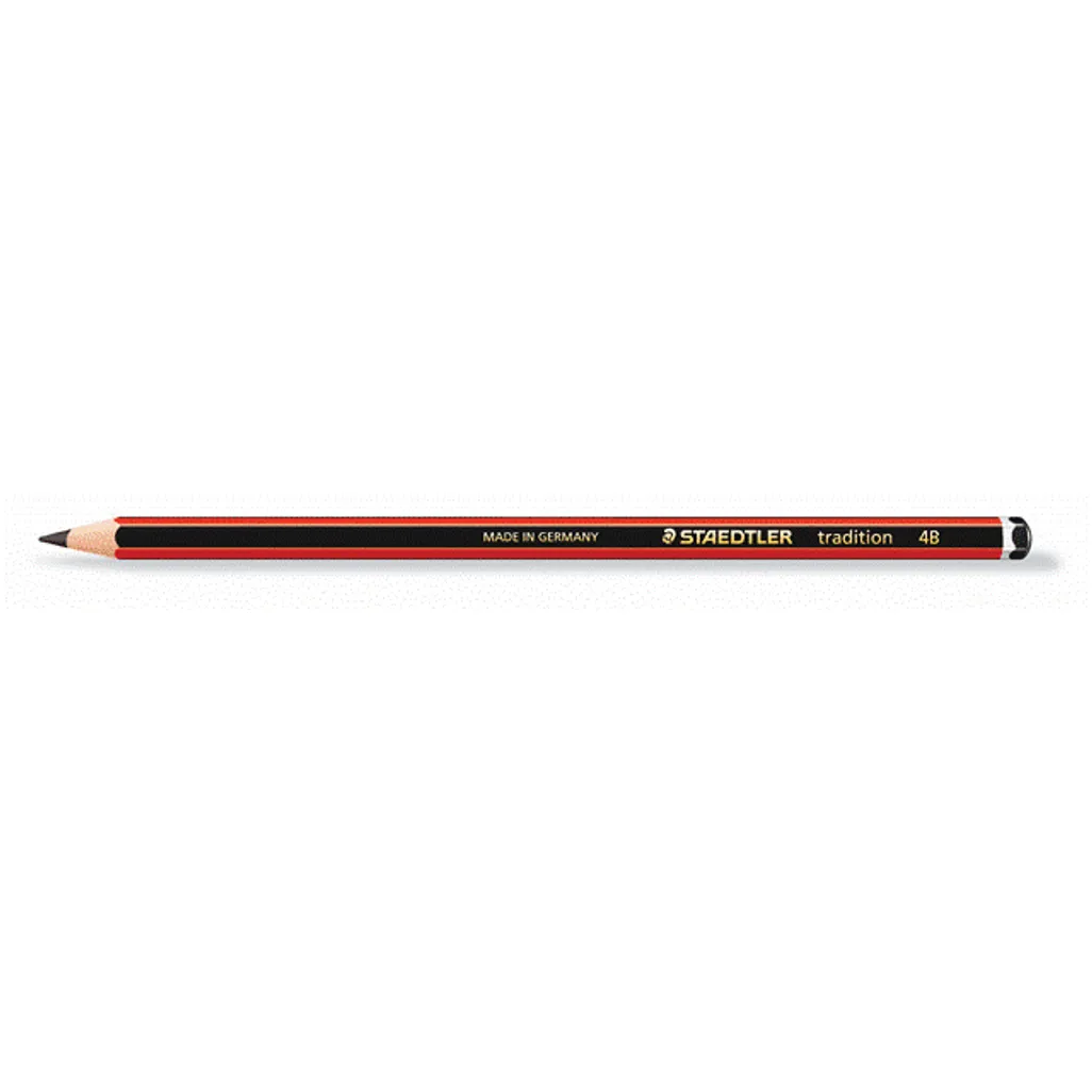 tradition black lead pencils - 4b