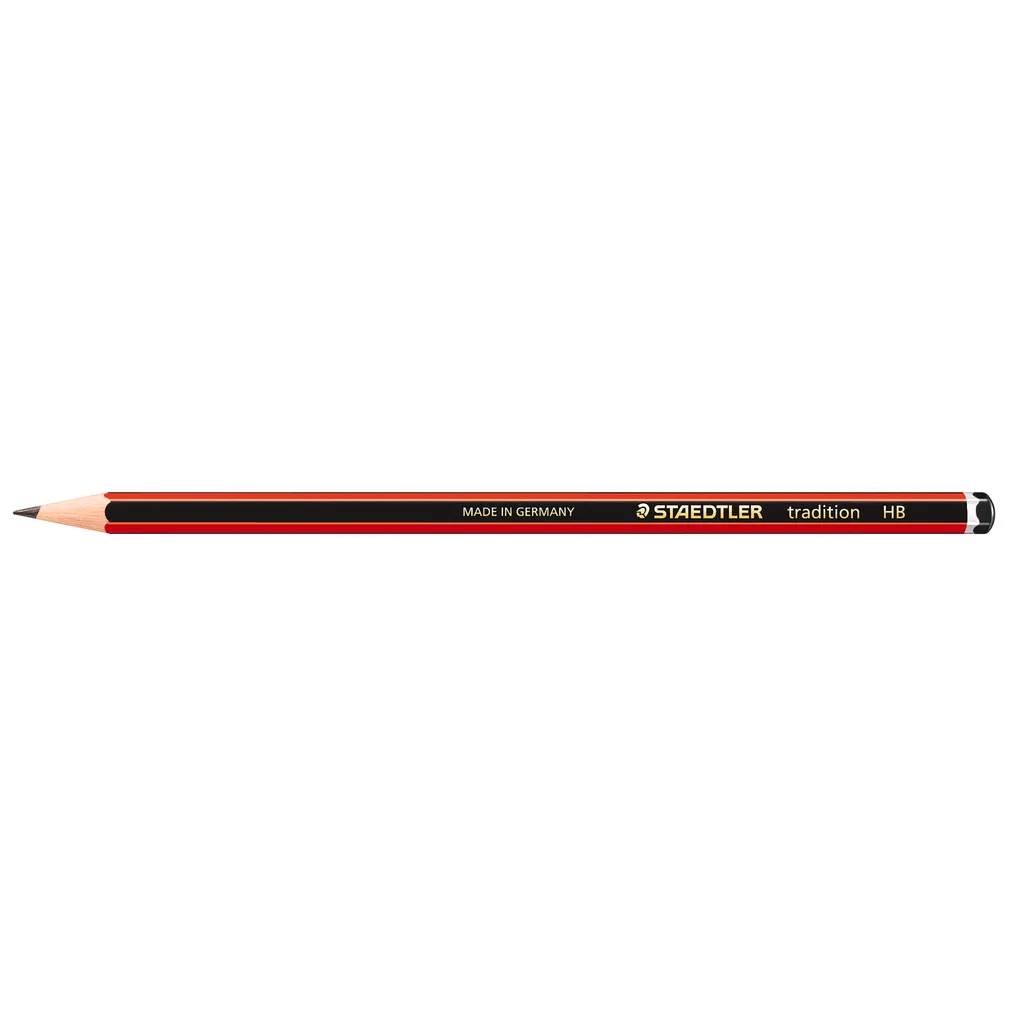 tradition black lead pencils - hb