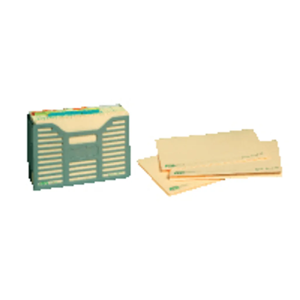 top retrieval files - employee file - extra heavyweight flapless with clip 450gsm 500 sheet - custodian cream - 25 pack