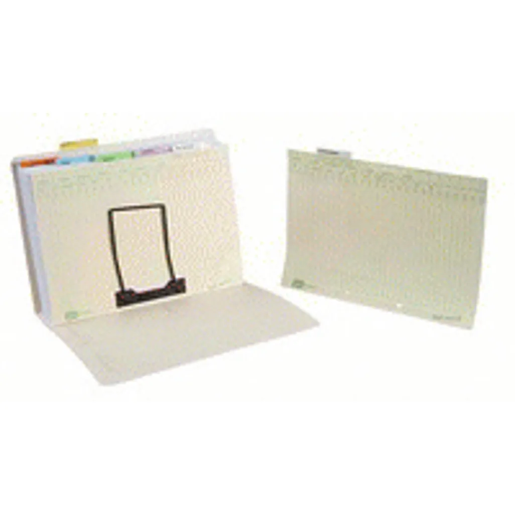 top retrieval files - a4 file divider 80gsm - white - 25 pack