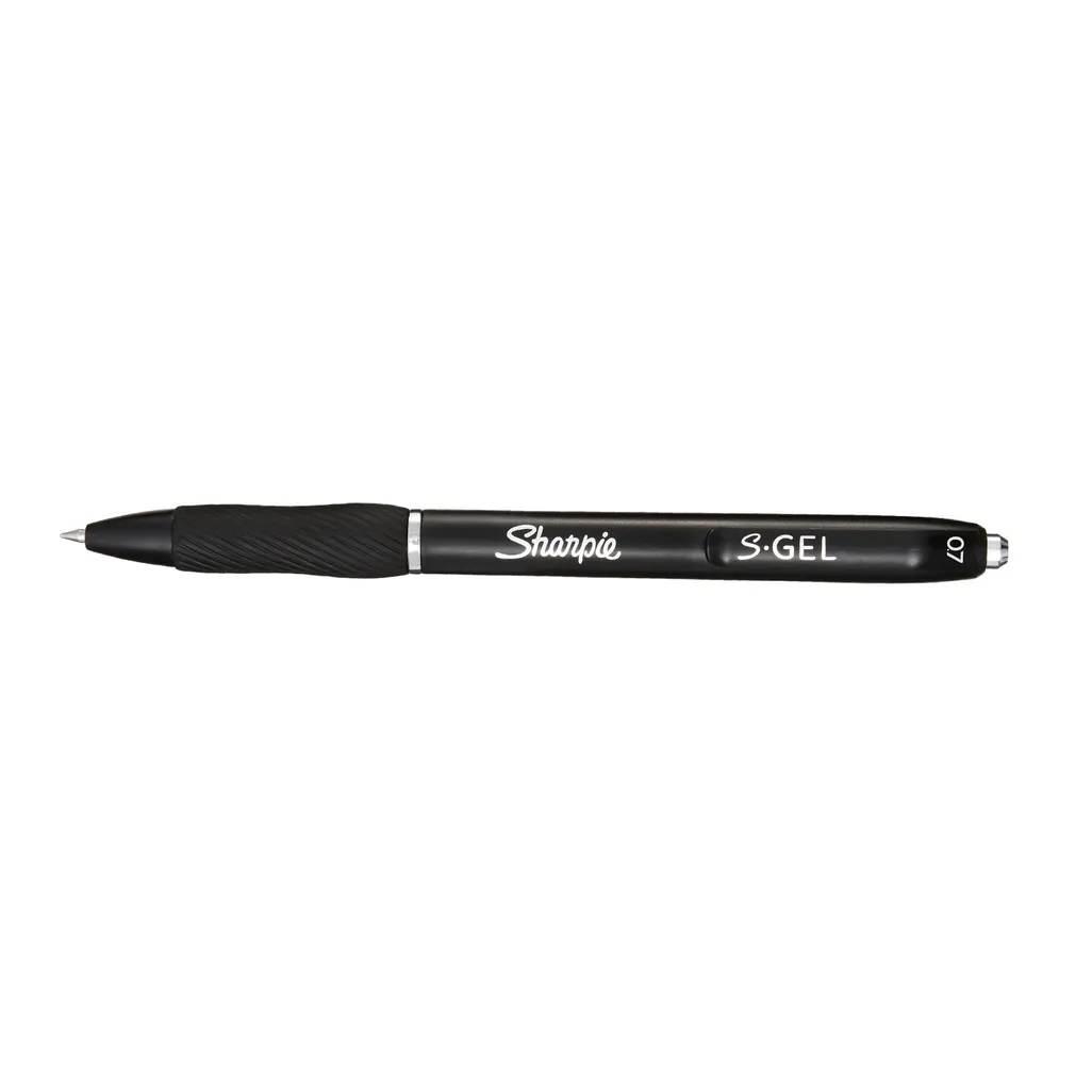 s-gel pen - 0.7mm - black