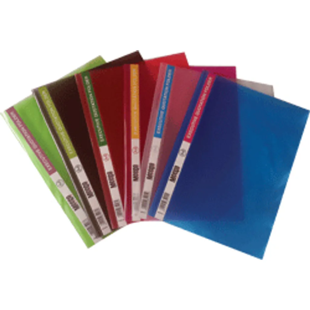 econo quotation folders - a4 - clear