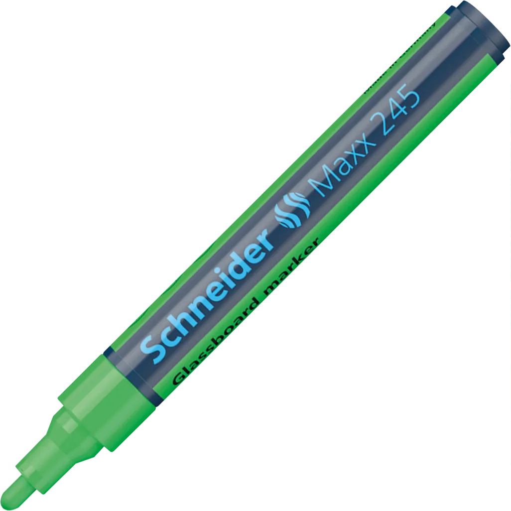 glassboard marker maxx 245 - 2.3mm - green