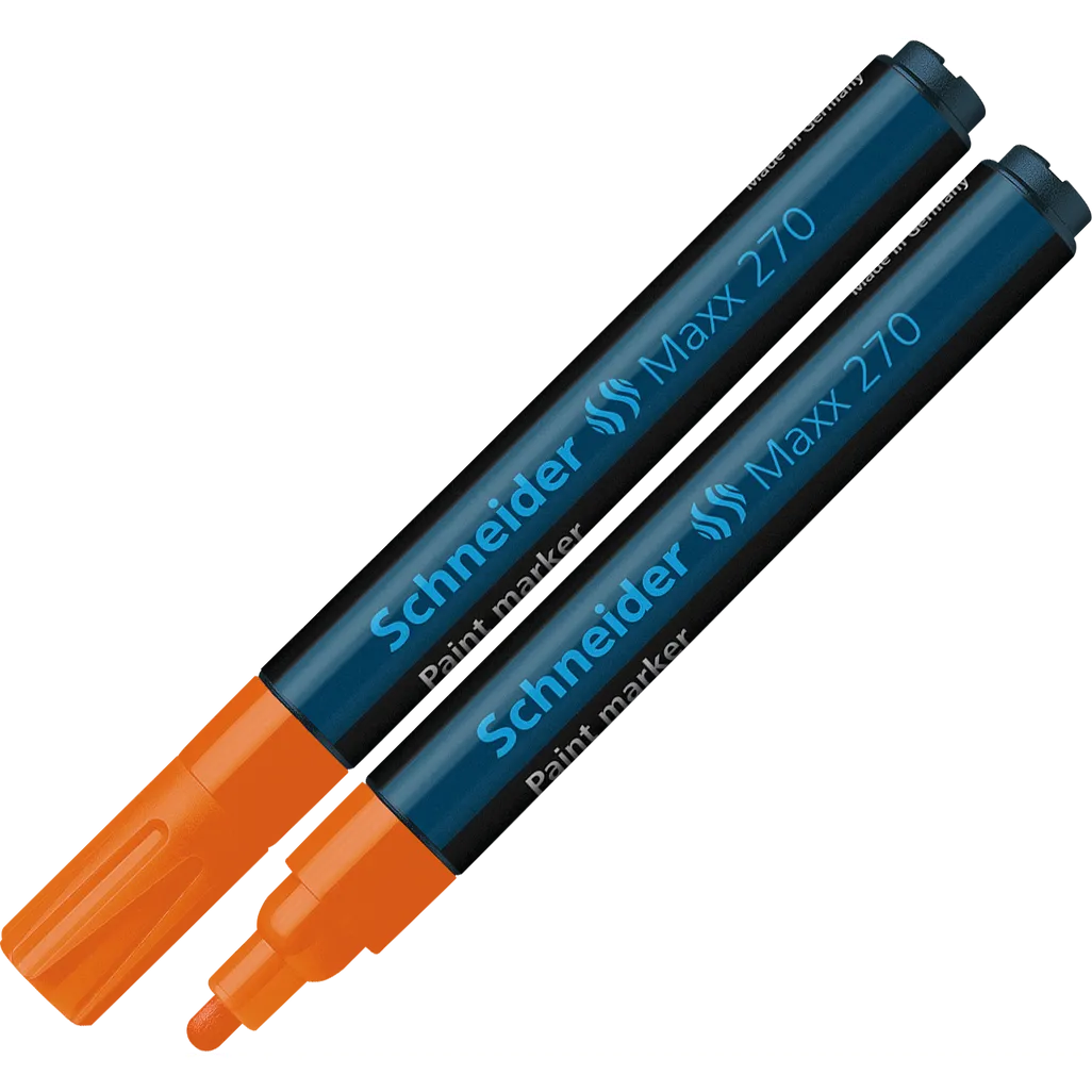 paint marker - 1mm - 3mm - orange