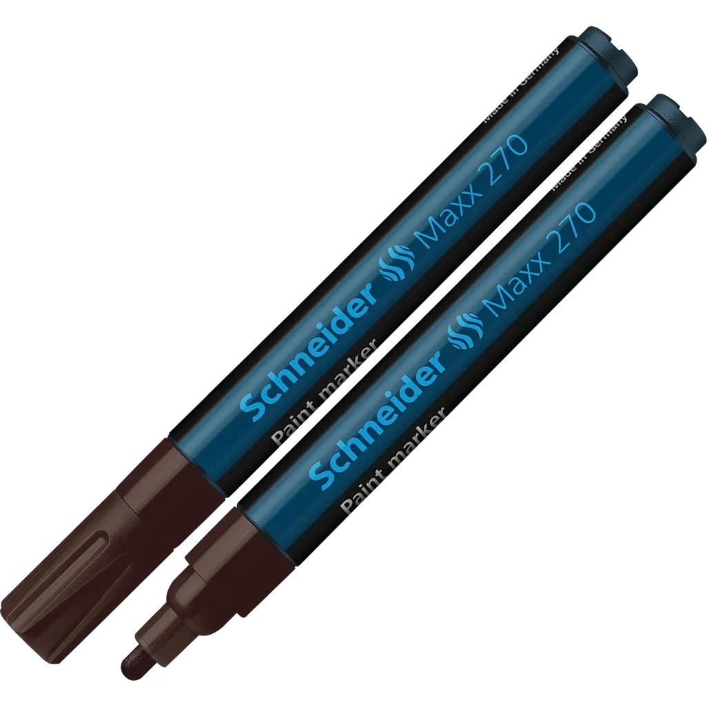 paint marker - 1mm - 3mm - brown