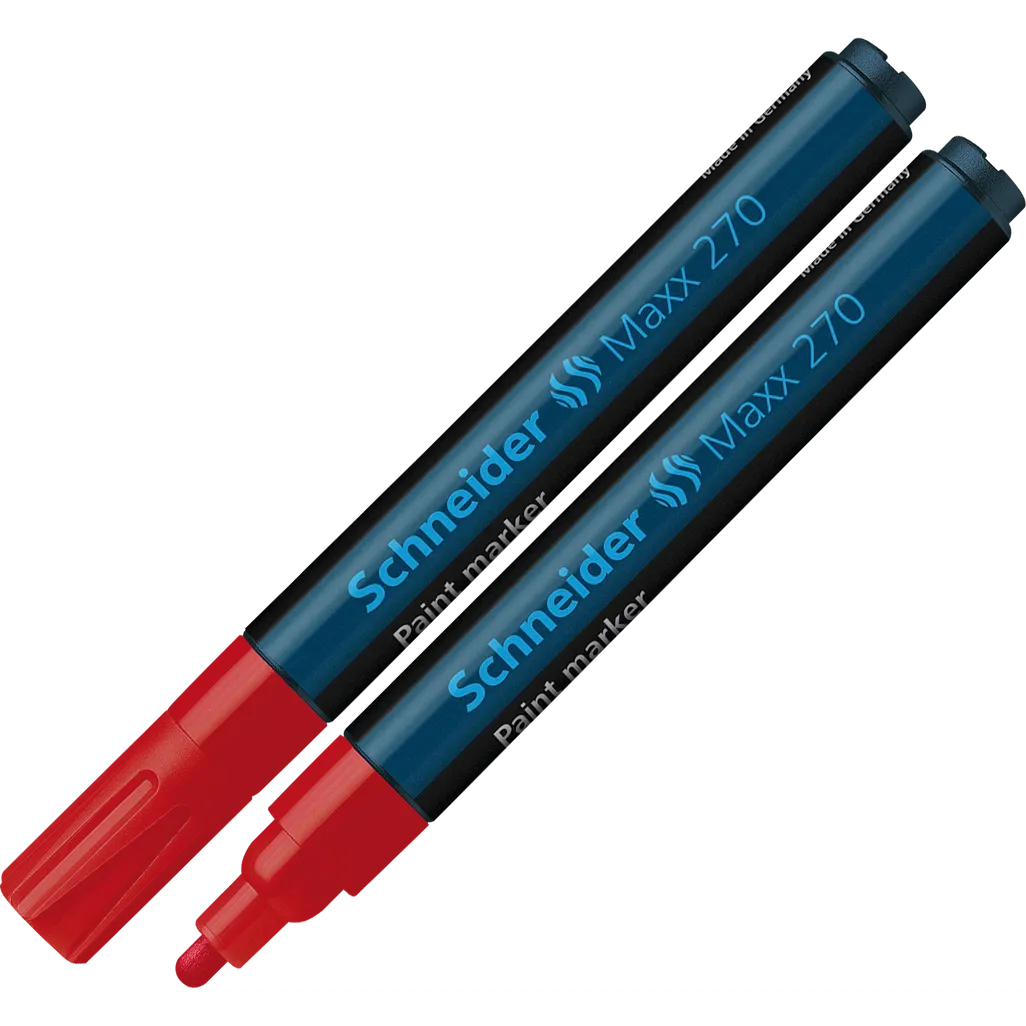 paint marker - 1mm - 3mm - red
