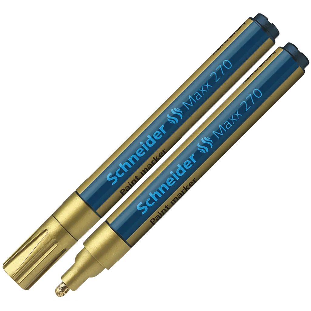 paint marker - 1mm - 3mm - gold