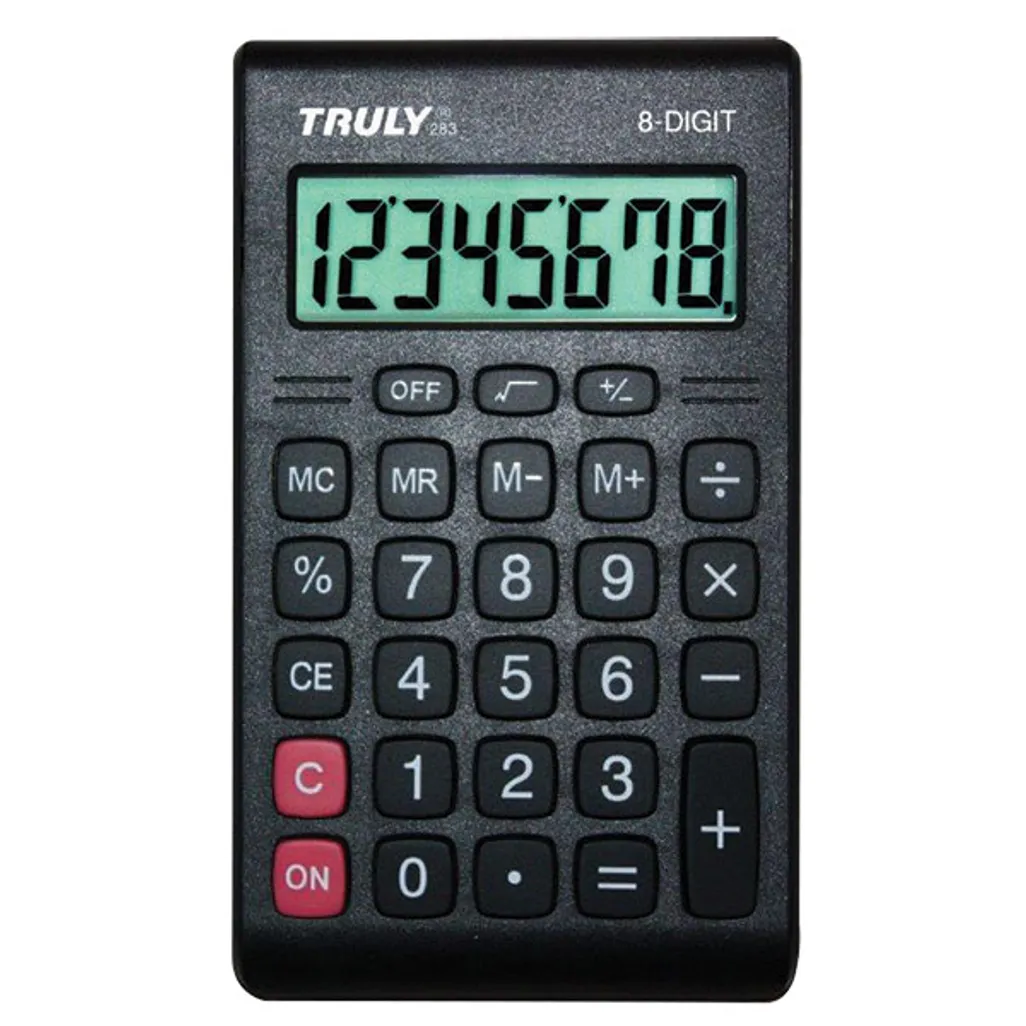 283 pocket calculator - 8-digit