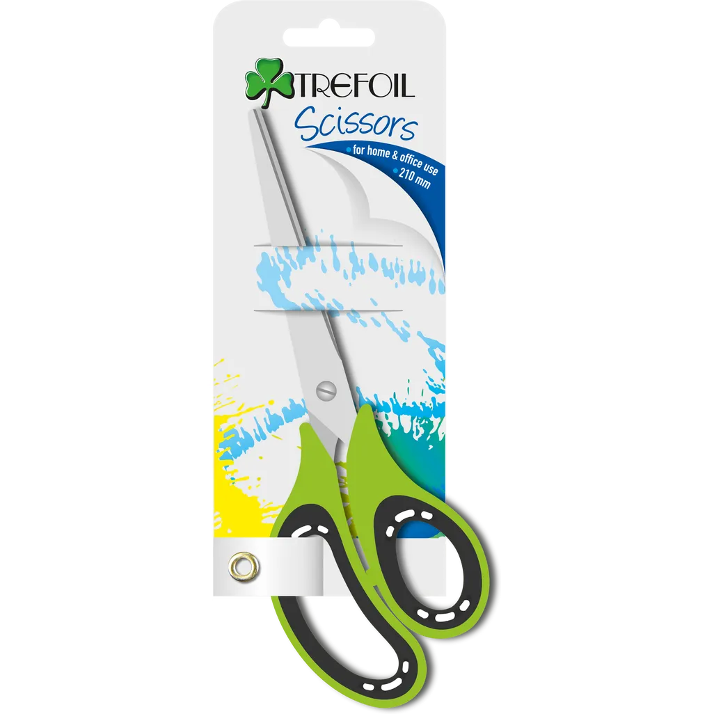 scissors - 21cm - green
