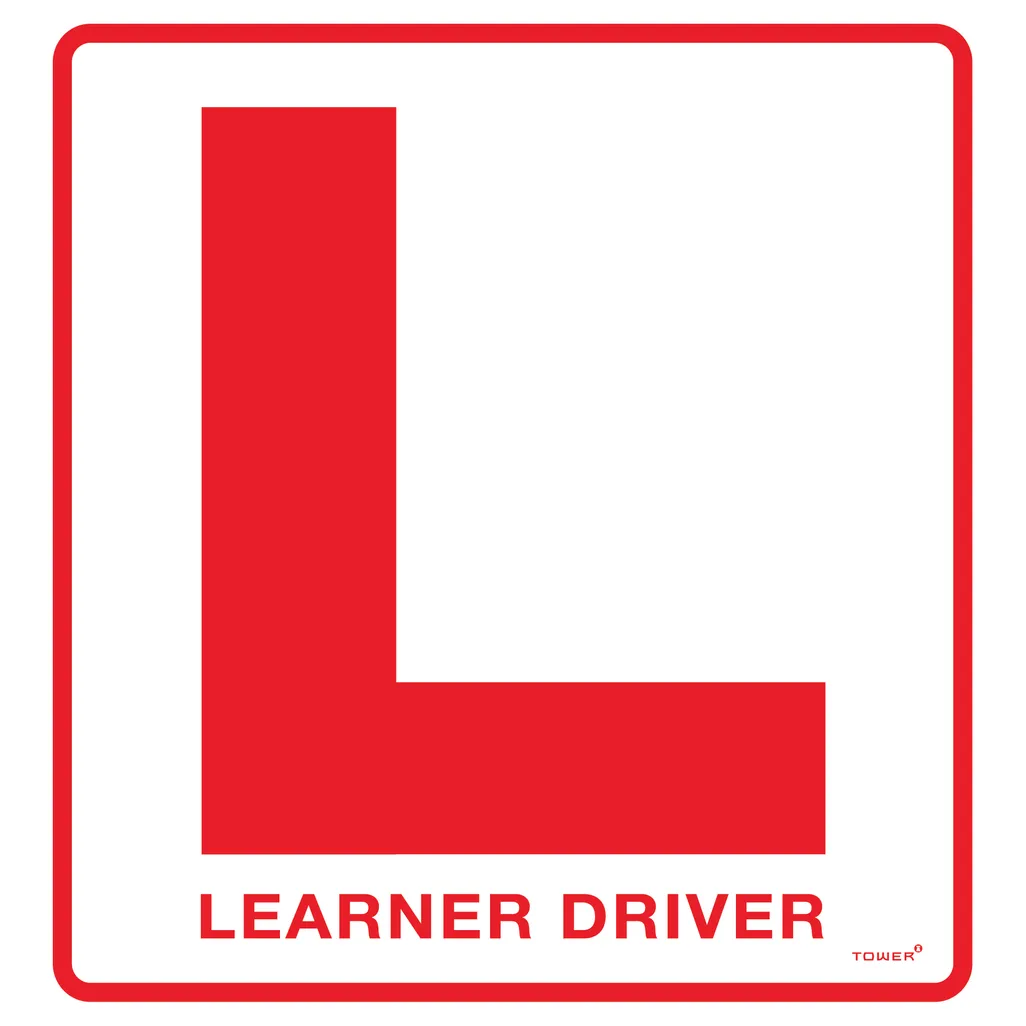 learner decal & sign - learner driver sticker