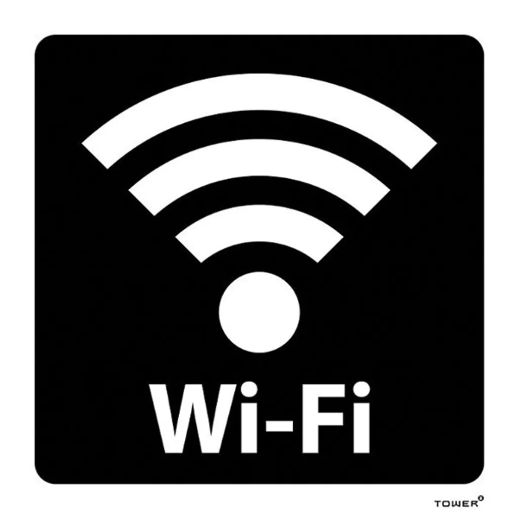 abs signs - wi-fi - black & white | At Your Door Office National