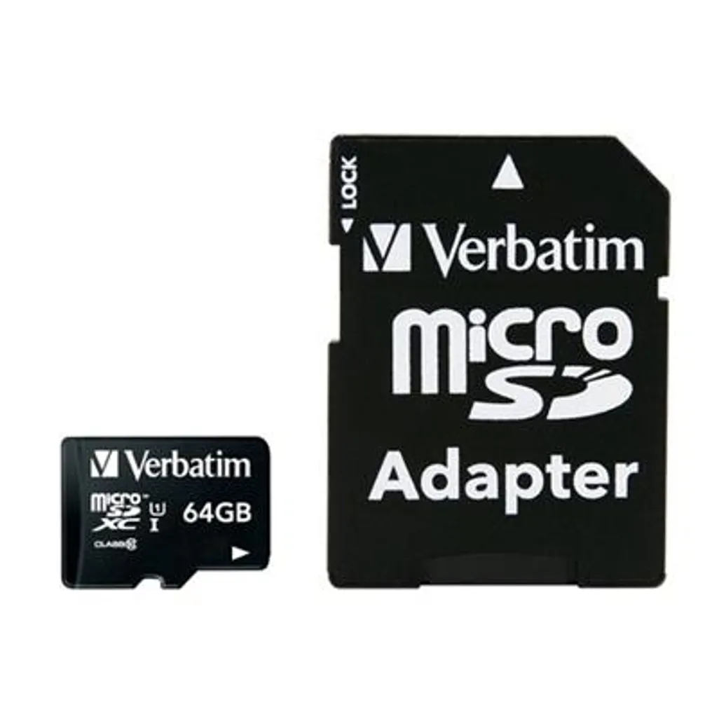 micro shc plus adaptor - 64gb - black