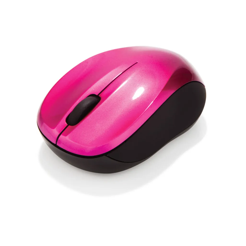 go nano wireless mouse - 1600dpi - hot pink