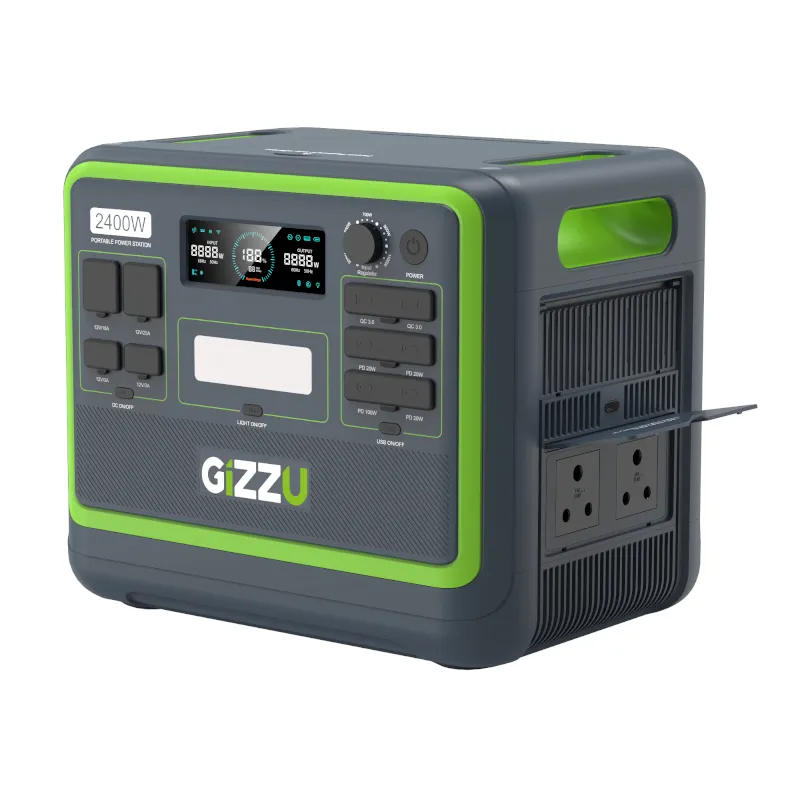 Gizzu Hero 2048wh 2400w Ups Portable Power Station | Gizzu