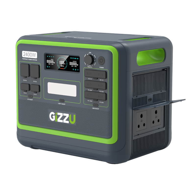 gizzu hero 2048wh 2400w ups portable power station Gizzu