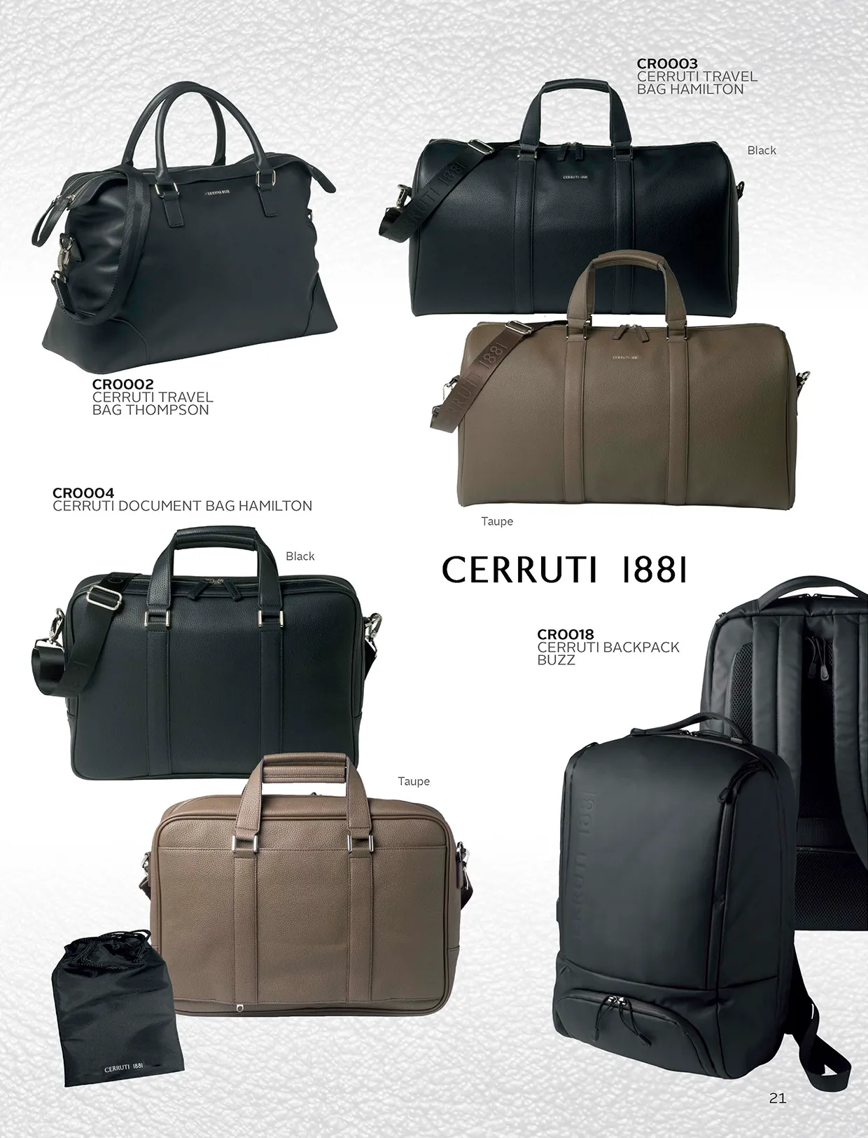 cerruti 1881 travel bag