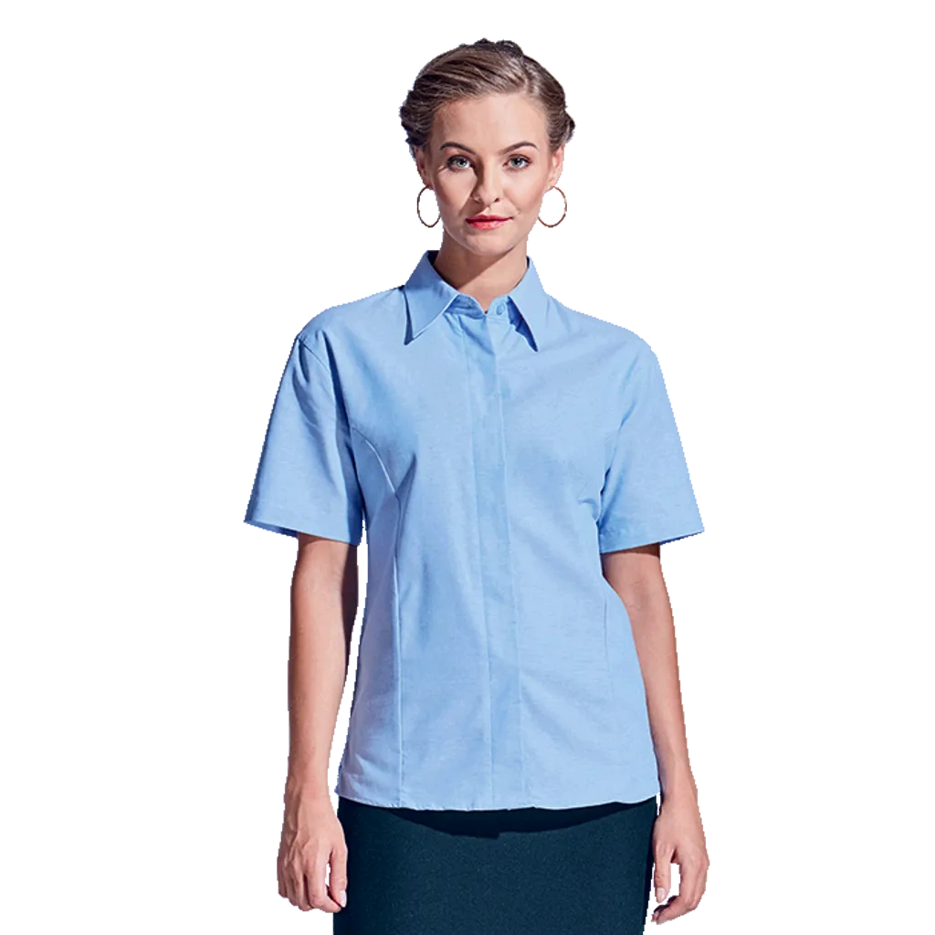 ladies oxford blouse short sleeve | Disrupt Shop