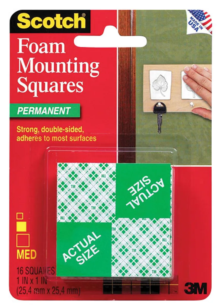 scotch mounting squares
