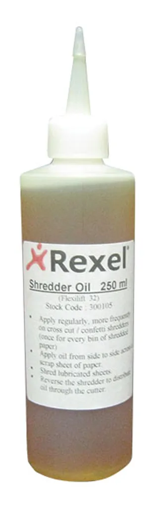 shredder oil