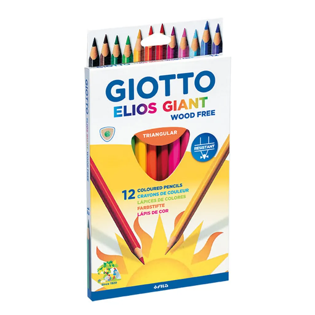 elios giant coloured pencils