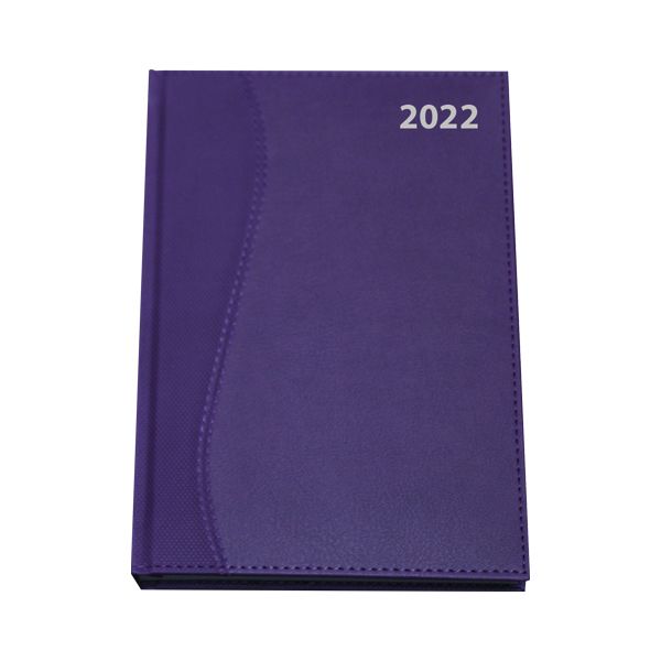 2024 sstitch diaries a4 purple At Your Door Office National