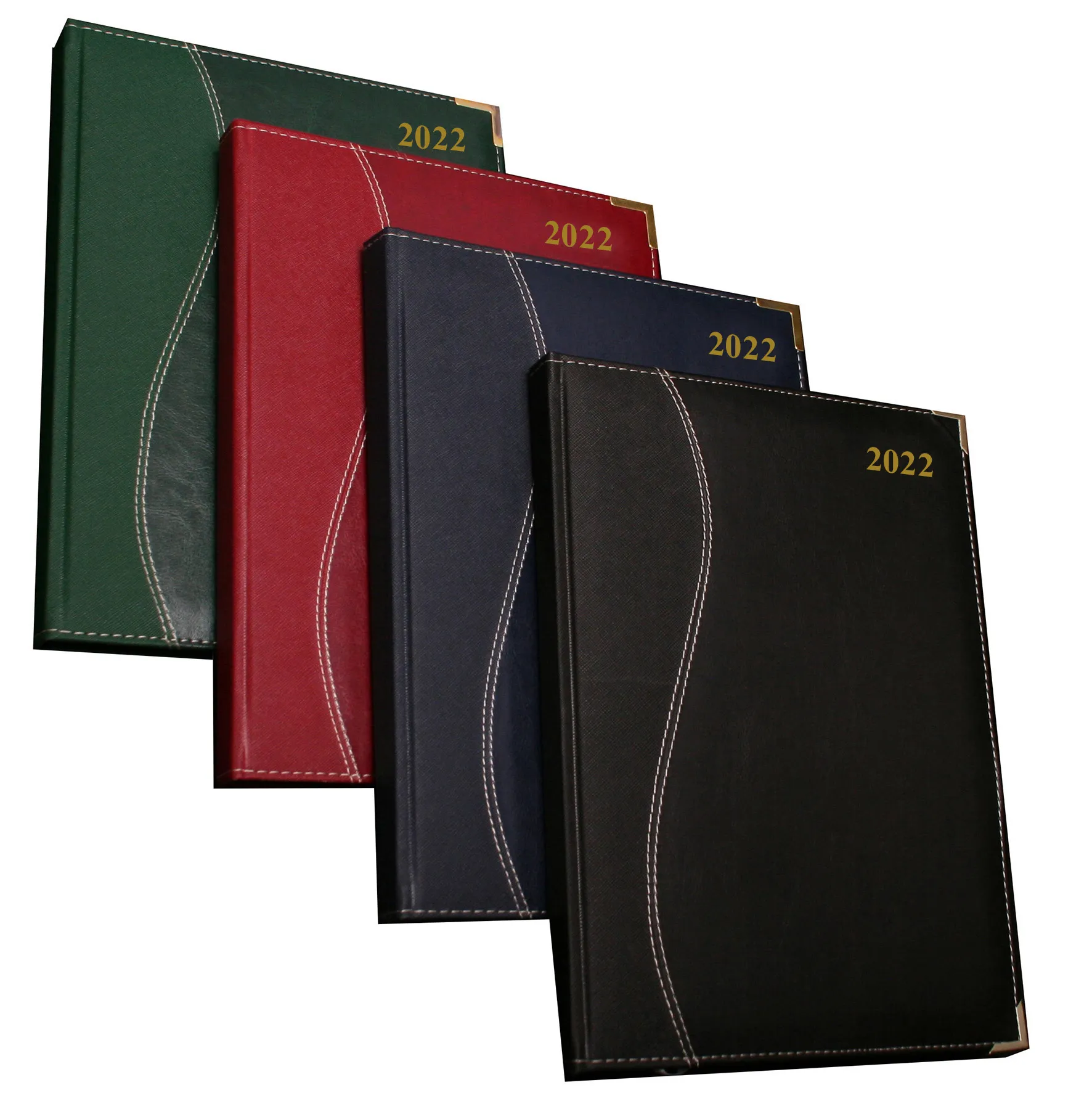 2024 sstitch diaries a4 black Folio Office National