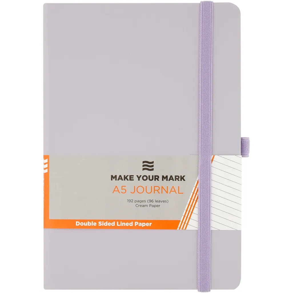 a5 notebooks/journals - 192 page - lilac