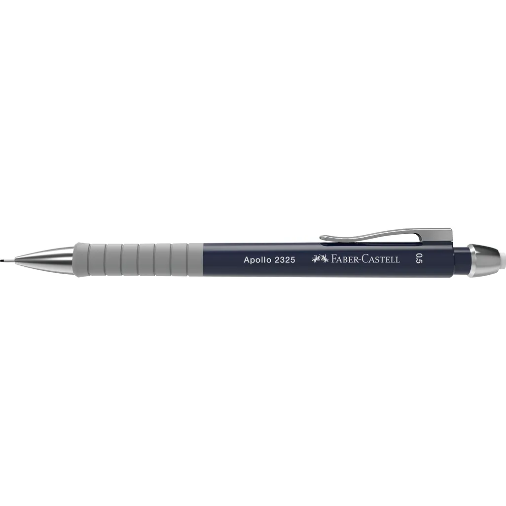apollo mechanical pencil - 0.5mm dark blue barrel