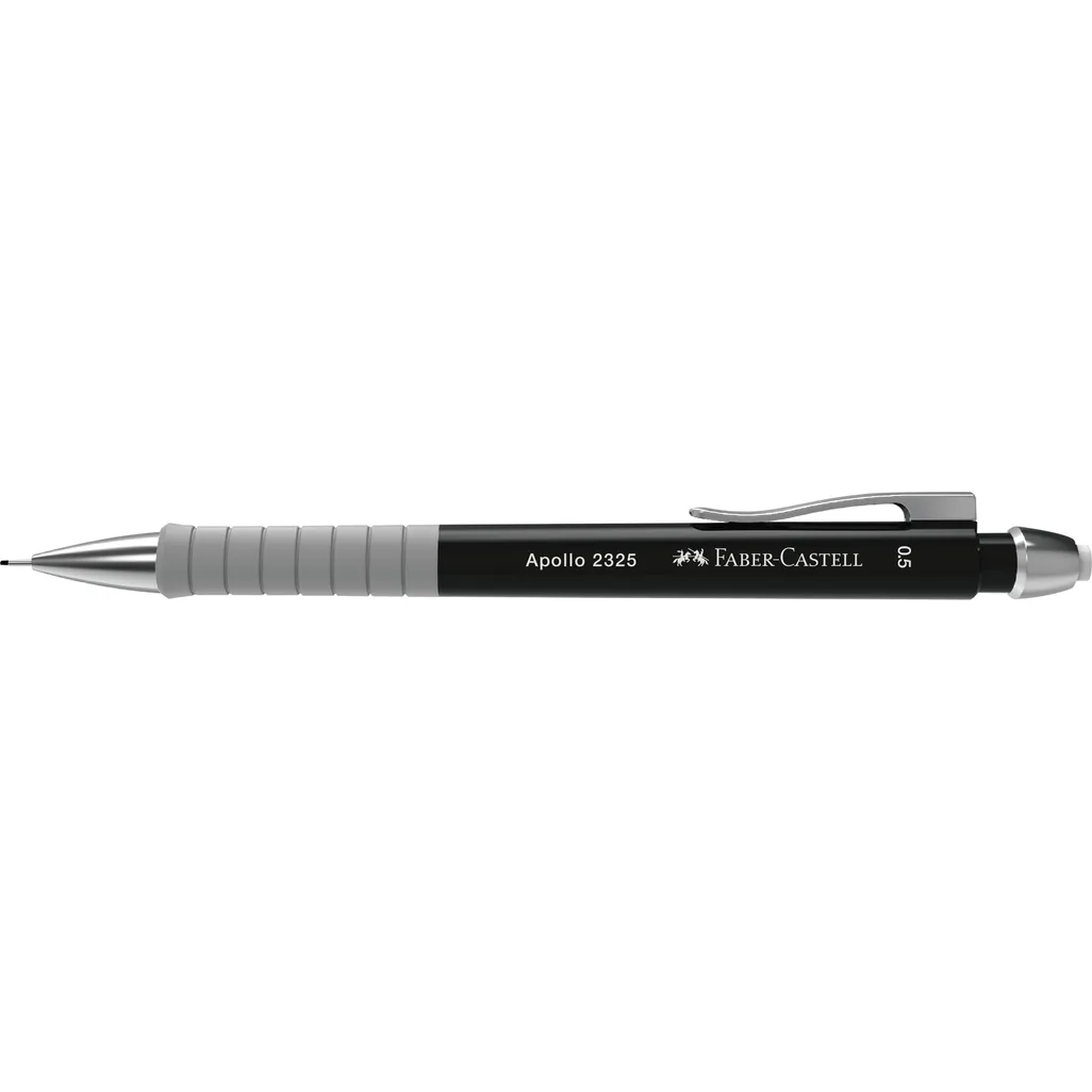 apollo mechanical pencil - 0.5mm black barrel